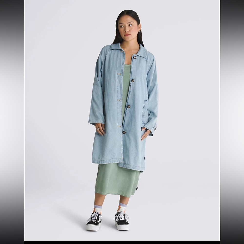 Vans Women's‎ Casual Blue Denim Coat